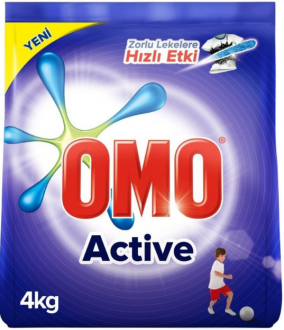 Omo Active Toz Çamaşır Deterjanı 4 kg Deterjan kullananlar yorumlar